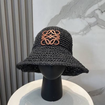 Loewe罗意威新款草帽 纯手钩草帽 可折叠 出游必备单品 头围57Cm