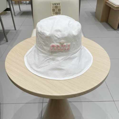 Miumiu缪缪新款渔夫帽，头围57Cm