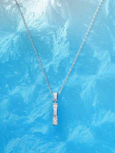 250071 我们出品 量大咨询客Fu 彩宝系列-Hw钻石项链 通体925纯银耐磨保色度行业最新配方优金电镀 人无我有 对标高级珠宝工艺 全部是一致真金真钻的做
