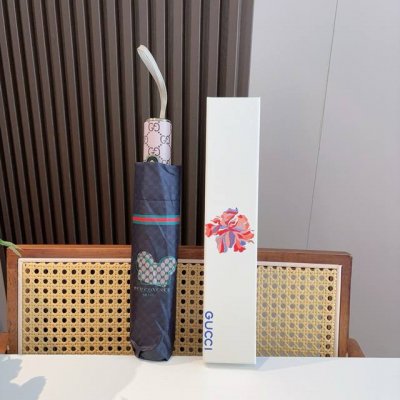 Gucci古奇 三折自动折叠晴雨伞 时尚原单代工品质 细节精致 看得见的品质 打破一成不变 色泽纯正艳丽