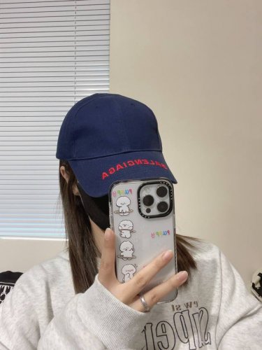 巴黎世家Balenciaga刺绣原单棒球帽质量非常棒休闲时尚百搭款男女同款！