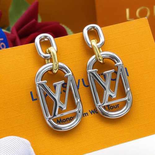 编号Led0074 Lv*最新款流苏耳钉金银搭配 一致Zp黄铜材质