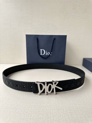 特 宽度3.5Cm Dior 这款不锈钢金属腰带扣是春季系列新品 展示 Cd Icon 标志和 Oblique Cosmo 图案 致敬 Dior 的经典图案 可