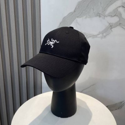Arcteryx Small Bird Hat 始祖鸟刺绣标弯檐棒球帽轻量帽子防晒帽遮阳帽情侣款Small Bird帽子四季皆宜 性能持久 适合越野跑 徒步 登