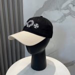 克罗心 新款拼色棒球帽，个性时尚经典十字架标志，休闲带点酷酷的感觉，中性款 男女同款！超好搭！ 头围:56-58Cm均可