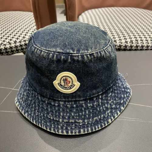 Moncler蒙口2025新款牛仔渔夫帽 经典流行款 质量超赞