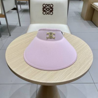 celine塞琳新款2025遮阳空顶帽子女减龄时尚春夏季鸭舌帽百搭简约休闲防晒帽
