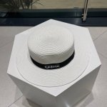 Celine赛琳23年新款草帽、名媛风太阳帽，礼帽，头围57Cm