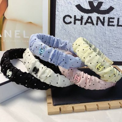 chanel小香 chanel发箍 波点彩色Logo简约轻奢风发箍气质百搭小仙女必入单品名媛风十足 宝藏款 闭眼入推荐款 单个