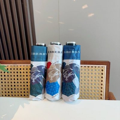 Burberry 巴宝莉 五折手动折叠晴雨伞 选用台湾进口Uv防紫外线伞布 原单代工级品质