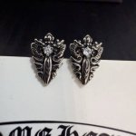 新款 专柜品质 Chrome Hearts 克罗心耳钉 进口电镀工艺 精工 正品开模潮流时尚必备 男女均可佩戴 情侣款同款 摇滚朋克泰银风格 复古元素 潮流百搭