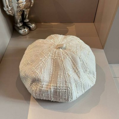 80￥P Chanel香奈儿新款南瓜贝雷帽头围57Cm