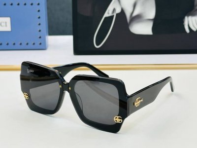 gucc* 古家Gg1630 Size 55口17-145 原版墨镜搭配镜框时尚靓丽 J个性十足
