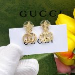 编号Ged0135 gucci古驰新款Gg 光面星星耳钉