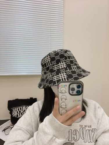 gucci古奇渔夫帽官网新品Gucci原单品质火爆来袭 工艺非常精美 高档大气上档次 低调奢华 方便携带 跑量