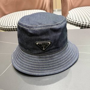 普拉达 prada 25春夏新款大牌棒球帽 渔夫帽 显脸小 大牌款超好搭配 赶紧入手