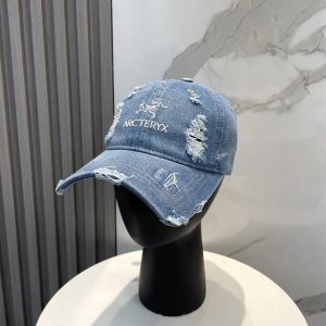 配防尘袋 始祖鸟 新款做旧破洞棒球帽 新款出货 大牌款超好搭配 赶紧入手