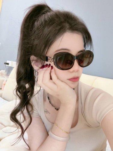 新品Chanel 香奈儿太阳镜以独特魅力和前卫风格诠释春夏最新眼镜，质感超好佩带舒适 型号：Ch95803