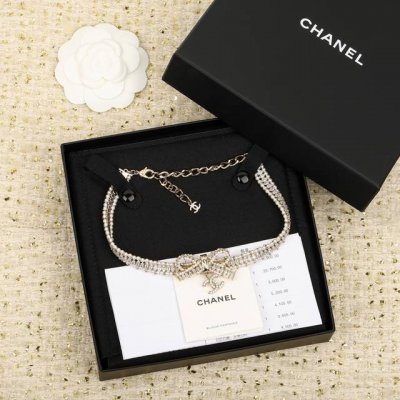 207964 我们出品 年度最爆最美的Choker Z20700量大咨询客Fu Ch Nel 蝴蝶结Choker 太太太好看了 名媛 网红必备 超级难做 满满都