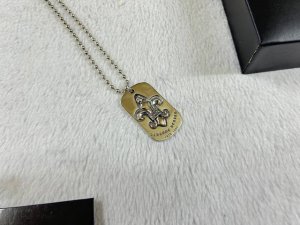 Chrome Herats 克罗心 方牌套船锚项链 长度：60Cm