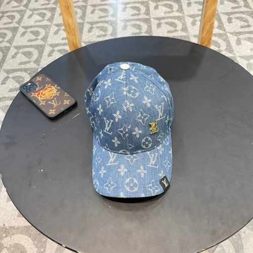 Lv路易威登新款牛仔棒球帽 火爆技术升级，洗水牛仔风街头风十足 更符合现在时尚小哥哥小姐姐的Style，机场街拍超飒！