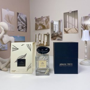 高品质/140 阿玛尼新品浮雕版玉龙茶淡香水100Ml armani阿玛尼高定私藏中性香水 限定金叶子绝美