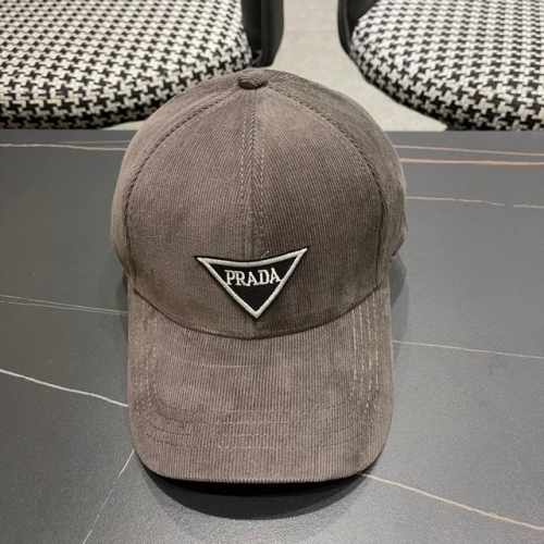 普拉达 Prada2024早秋新款简约风棒球帽，大牌同步，超好搭配，出货！