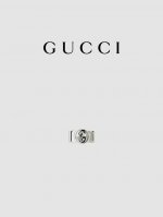Gucci古驰Gucci Interlocking系列耳骨夹