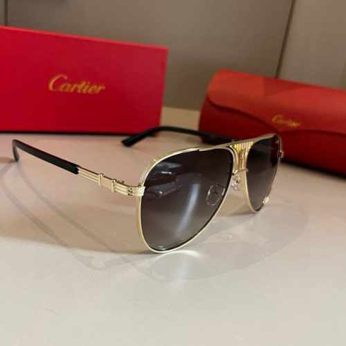 P Cartier 卡地亚 男款官网一比一大蛤蟆镜 高档大气 镜腿上简约标志性Logo 奢华制作