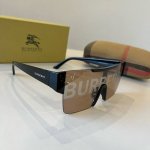 巴宝莉Burberry字母印花太阳眼镜4291 巴宝莉嘻哈墨镜护目镜Be4291一片式墨镜男女款太阳眼镜 #酷炫墨镜#Burberry 博柏利尺寸:99-0-1