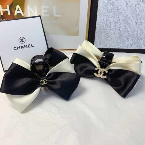 Chanel小香 chanel发夹 蝴蝶结Logo抓夹 气质百搭 日常精致小单品 小仙女必入单品 宝藏款 闭眼入推荐款 单个配发箍盒