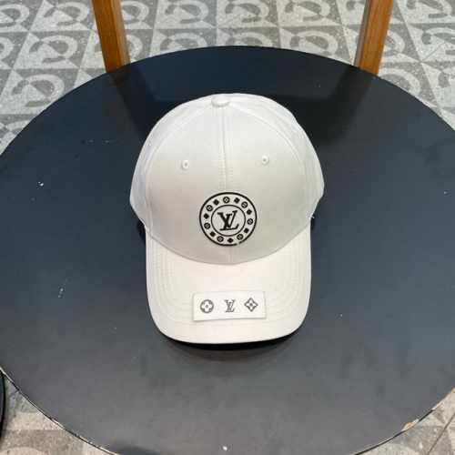 Louivuittonlv专柜新款路易威登家刺绣棒球帽，简单大方 男女通用遮阳帽，