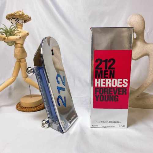 专柜品质 卡罗琳娜 海莱拉滑板香水90Ml Carolina Herrera 212 Men Heroes Forever Young