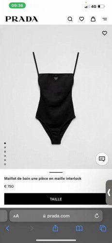 90 普拉达连体适合多种场景的游泳衣♀海边 游泳池 温泉 水上乐园 漂流都可以内搭也完全可以 连体设计遮肉显高挑 腹部有点肉肉也不影响咱美美的 背面设计大露美背
