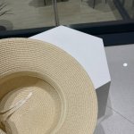 Dior迪奥新款草帽，平顶桶帽头