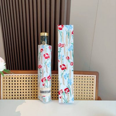 dior 迪奥 新款 麦穗 三折自动折叠晴雨伞 时尚原单代工品质 细节精致 看得见的品质 打破一成不变 色泽纯正艳丽！