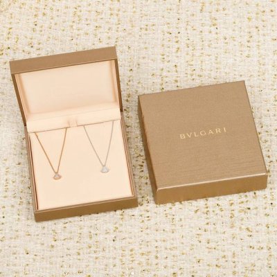 211546 我们出品 Mini小裙子项链 可订做18K真金真钻版 只做对版真金货 价询客Fu Bvlg Ri Diva小扇子满钻项链 Zp是真金材质 我们采用