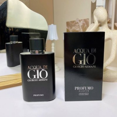 专柜品质 阿玛尼黑色寄情男士香水香精版125Ml！