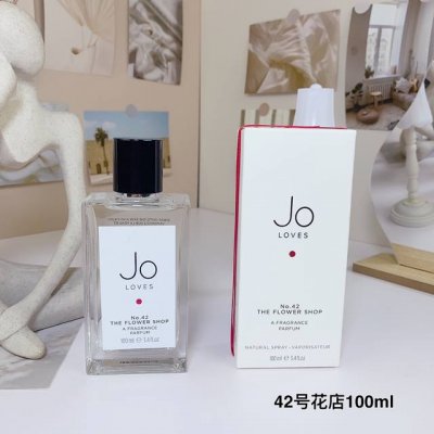 高品质/160 jo Loves祖氏挚爱42号花店香水100Ml [花香调] 前调：绿叶柑橘牡丹 中调：铃兰白色花系水仙花 后调：鸢尾花麝香苔藓广藿香