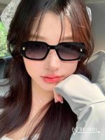 p80 .【Burberry-巴宝莉】 .【宝丽来树脂偏光镜片】 .【Tr镜架轻便佩戴舒适】 .【Size：61-15-150】 .【新款太阳镜明星同款，减轻强