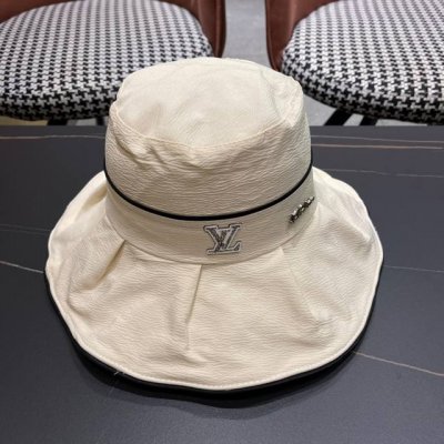 Louivuittonlv 新款路易威登渔夫帽，简单大方 男女通用遮阳帽，