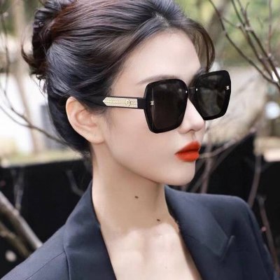 Chanel香奈儿 2025新款小香风太阳镜女防紫外线开车专用 偏光眼镜高级感大牌墨镜