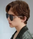 Gucci 男款炫彩飞行员偏光太阳镜 材质 高清尼龙加厚卡槽高清偏光镜片 无边框镜架颜型号 G31809