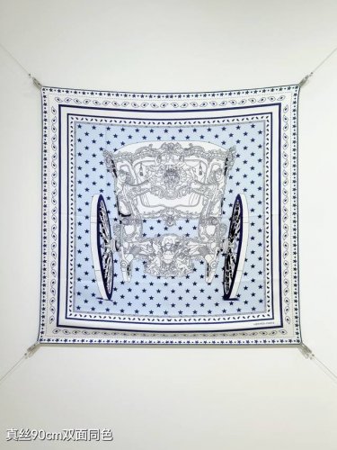 shms2539 18姆米双面 90X90Cm斜纹真丝 爱马仕
