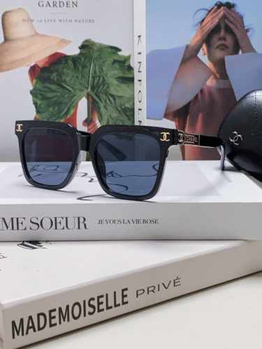 Chanel香奈儿 2025新款热卖新款方框女士太阳镜 防紫外线遮阳眼镜 欧美时尚复古网红墨镜 女士