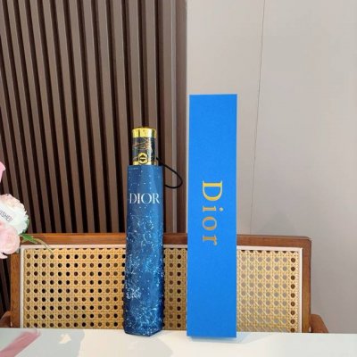 Dior 迪奥 三折自动折叠晴雨伞 时尚原单代工品质 细节精致 看得见的品质 打破一成不变 色泽纯正艳丽