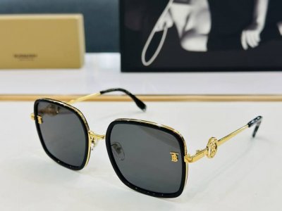 p190 高品质Burberr* 巴家 Be6001 Size：56口19-145 女款太阳眼镜[得意 [愉快] J意大利进口材料制造