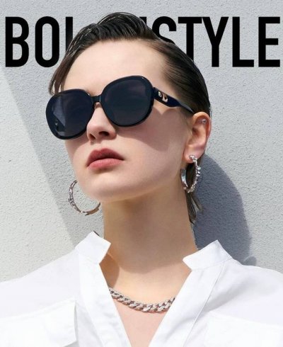 gucci古驰 Gg圆框太阳镜 完美品质 独特设计 适合各种脸型 亮相时装周 超时尚百搭 实物精致 情侣款 男女均可佩戴 型号：G0388
