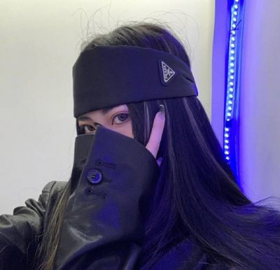 prada普拉达 prada发带 Zg同款尼龙束发带发带 时尚达人必备百搭款 单个配发箍盒