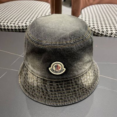 Moncler蒙口2025新款牛仔渔夫帽，经典流行款，质量超赞，